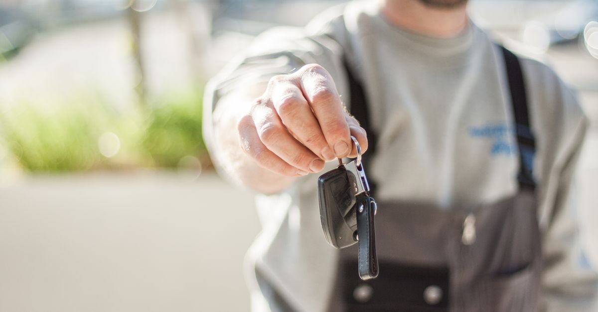 Audi car key fob — Clinton County Locksmith